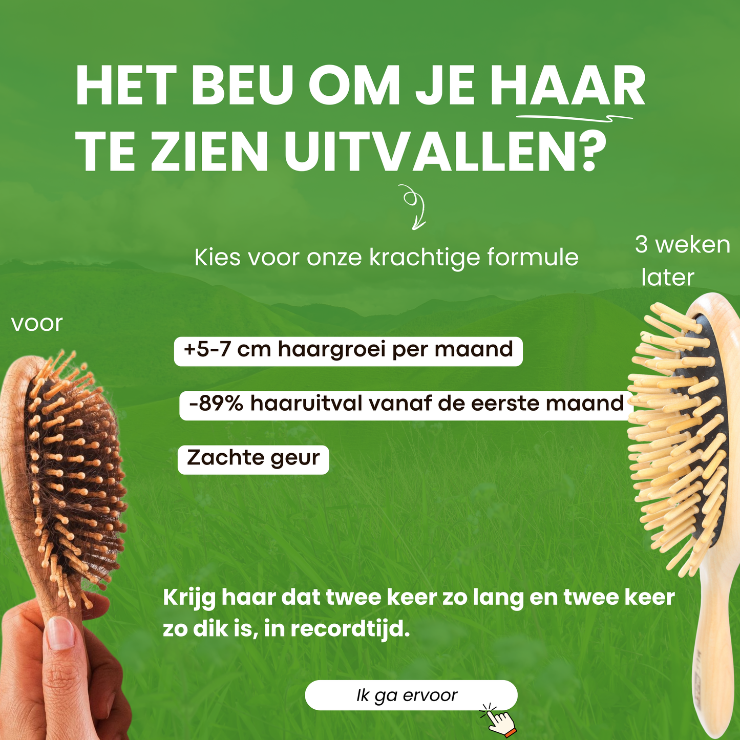 MEWIRA - Koreaanse haargroei-zeep met 12 planten