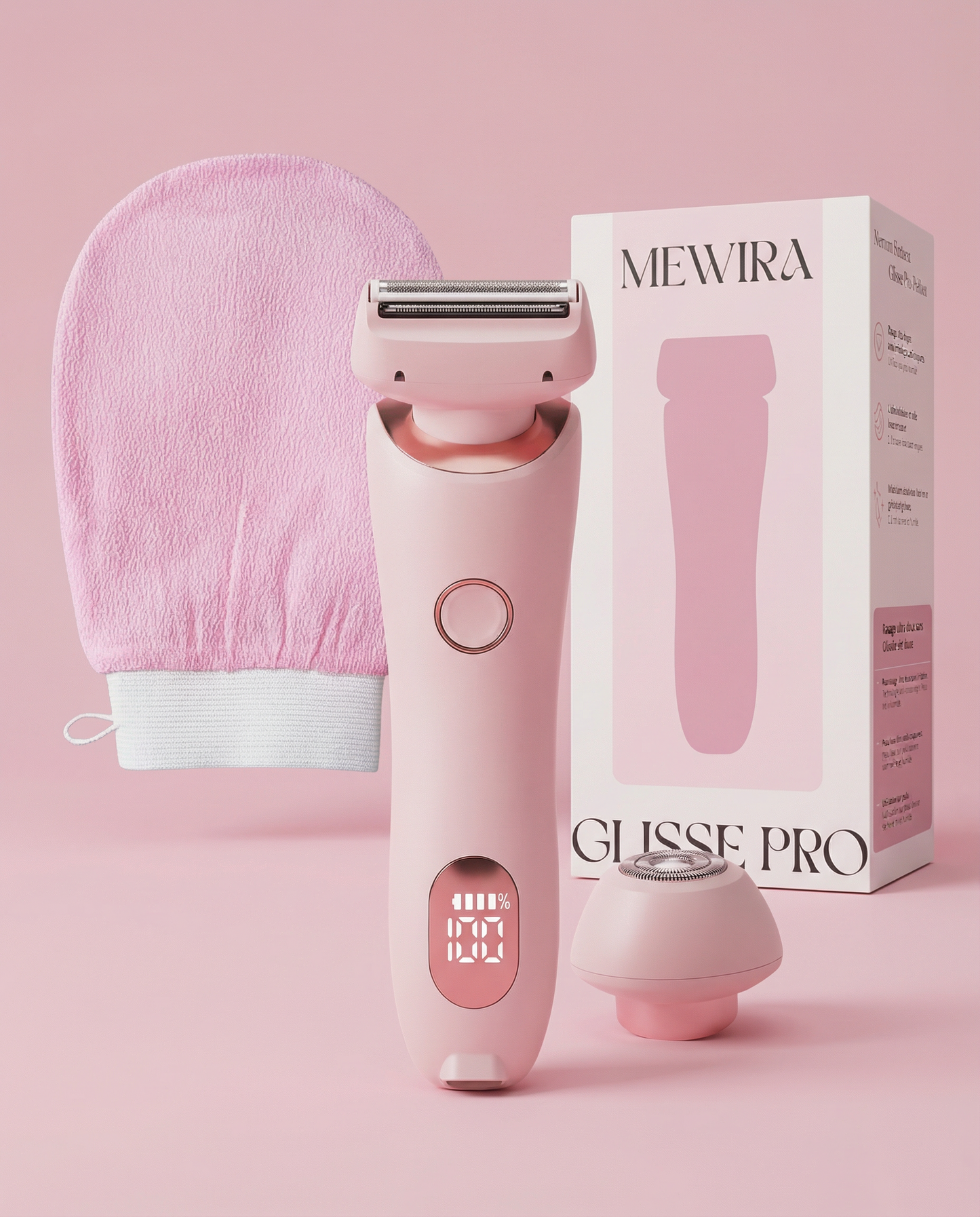 Mewira - Kit de rasage ultra doux sans iritation